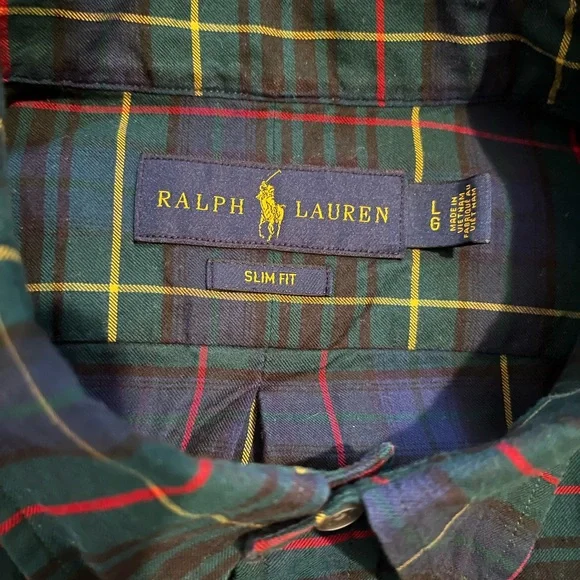 Ralph Lauren Men's Plaid Shirt - Picture 2 of 2